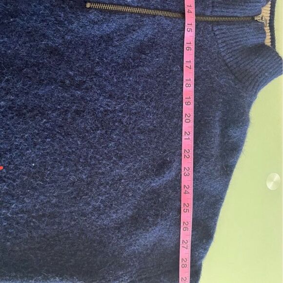 Odd molly 588 Men Sweater wool alpaca Size 4 long sleeve zip up oversized - Picture 9 of 14